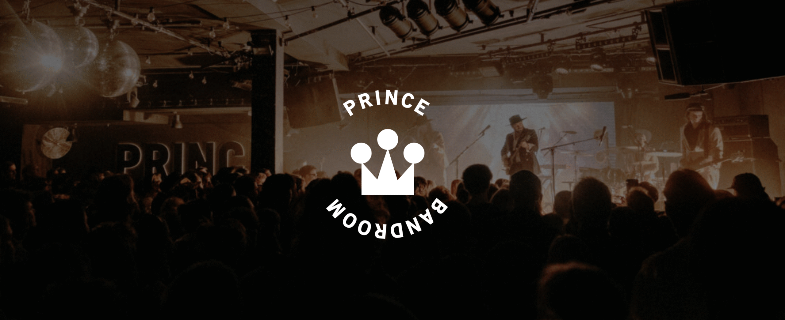 Stage inside The Prince Bandroom, St Kilda music venue known for indie gigs