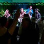 6 piece band playing live in St Kilda